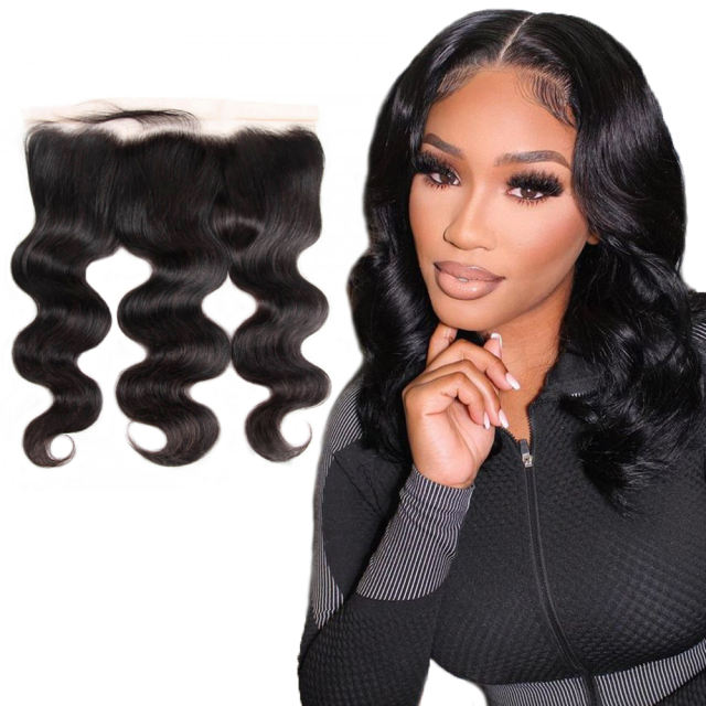 XYS  Human  Hair Body Wave Closure HD 13x4 Lace Frontal