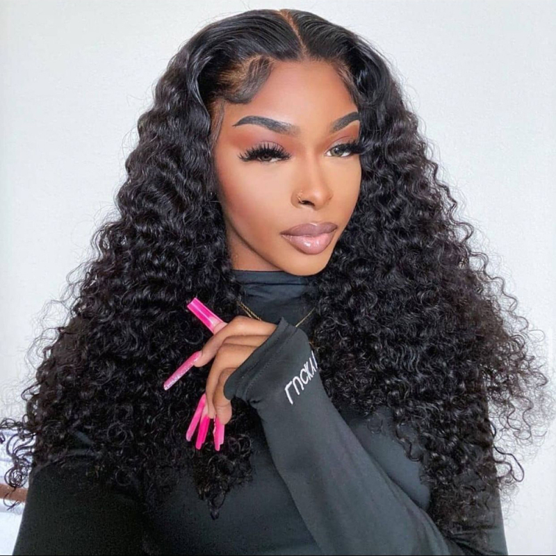 XYS Hair Pre-Bleached Bye-Bye Knots 5X5 HD Lace  Wig Straight Invisible Knots Wig