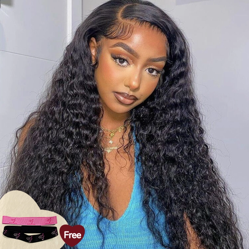 XYS Hair Pre-Bleached Bye-Bye Knots 5X5 HD Lace  Wig Straight Invisible Knots Wig