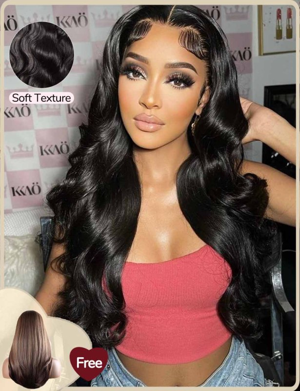 XYS 5X5 Pre-Everything Body Wave Lace Closuret Wig With Pre Bleached Knots Plucked Hairline