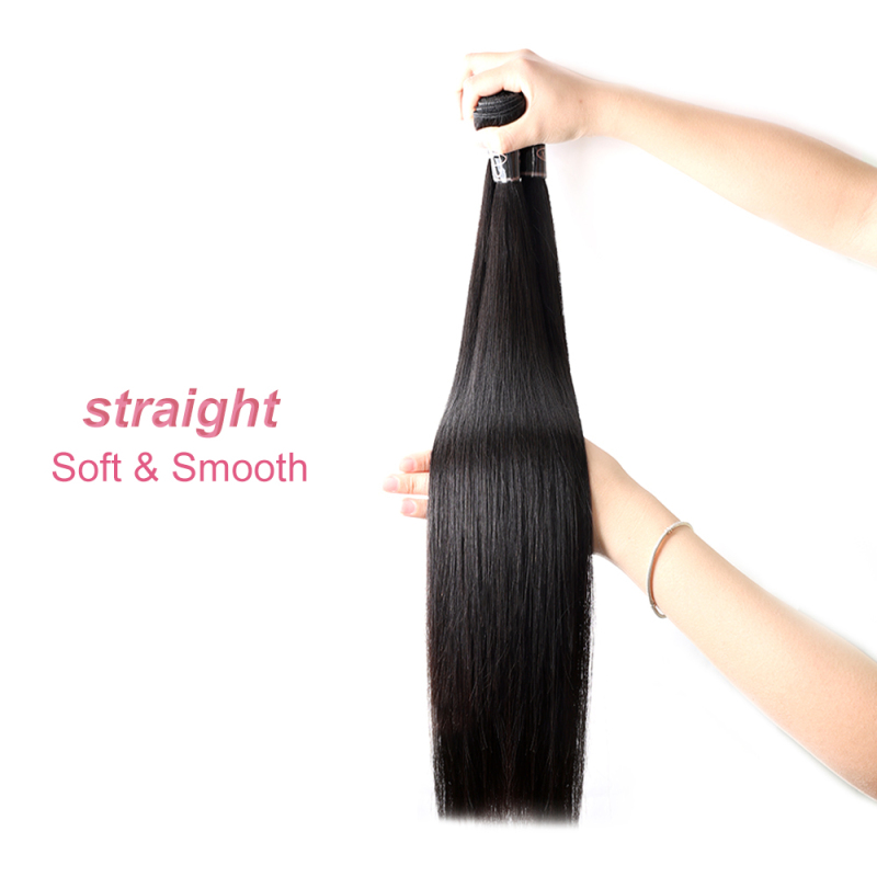 Top Quality 100%  Human Hair Straight Bundles