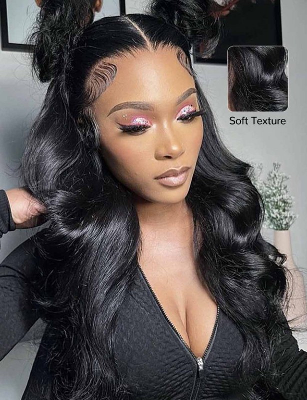 Body Wave HD Lace Frontal Wigs With Baby Hair