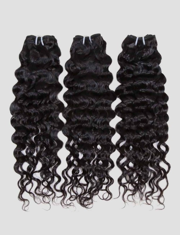 XYS  Human Hair Italian Curly Bundles 1/2Bundles Deal