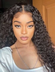 XYS  Human Hair Italian Curly Bundles 3/4 Bundles Deal