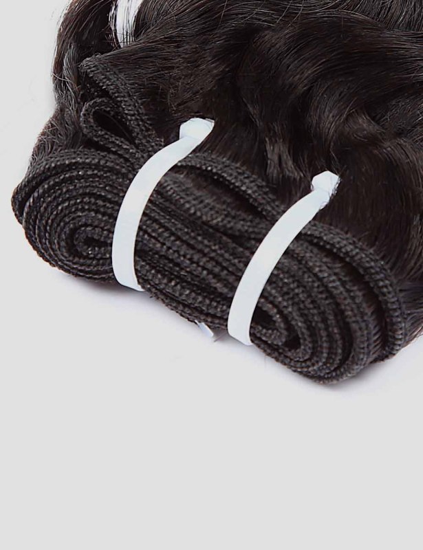 XYS  Human Hair Italian Curly Bundles 3/4 Bundles Deal
