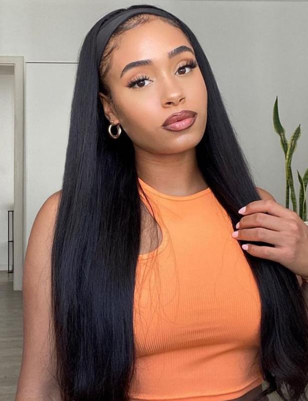 13x4  HD Lace Frontal wig Straight  Indian Virgin Human Hair