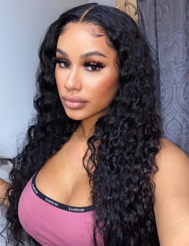 Hot Sale Deep Wave  Human Hair HD Lace Front Wigs