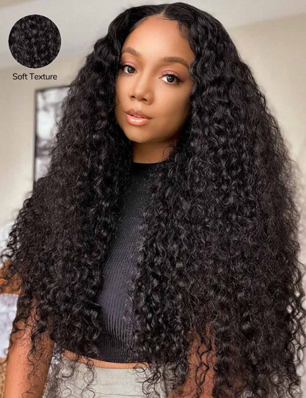 XYS 5X5 Pre-Everything Burmese Curly Lace Closure Wig With Band