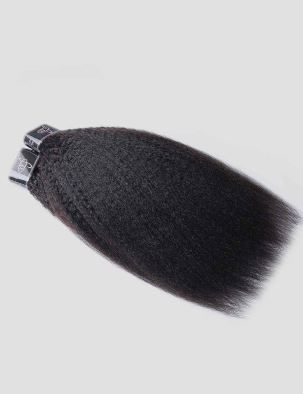 Beauty Natrual Raw Indian Hair Kinky Straight Bundles 1/2Bundlea Deal