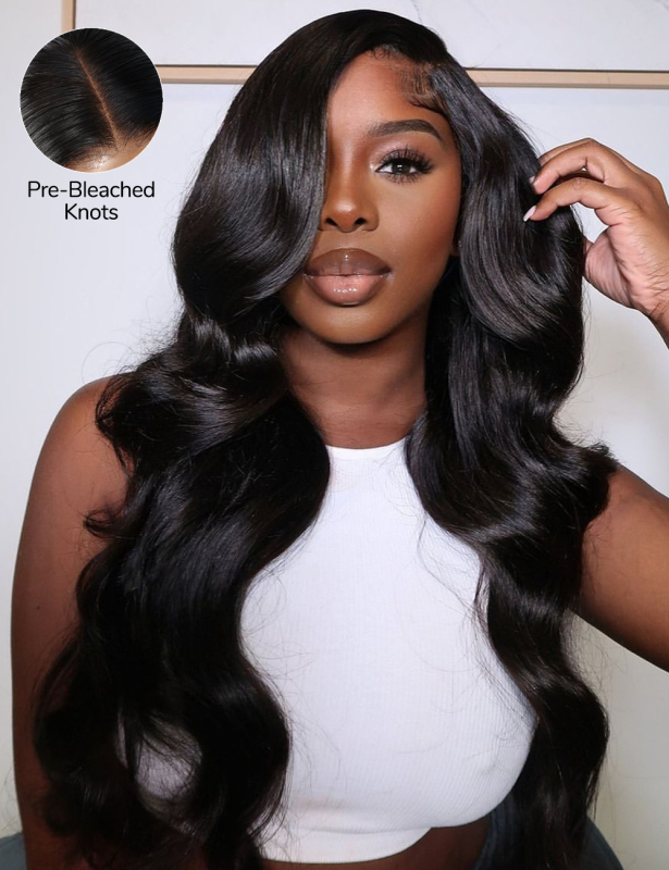 XYS Hair 13x4 Pre-Cut Lace Front Super  HD Lace Frontal  Wig Body Wave
