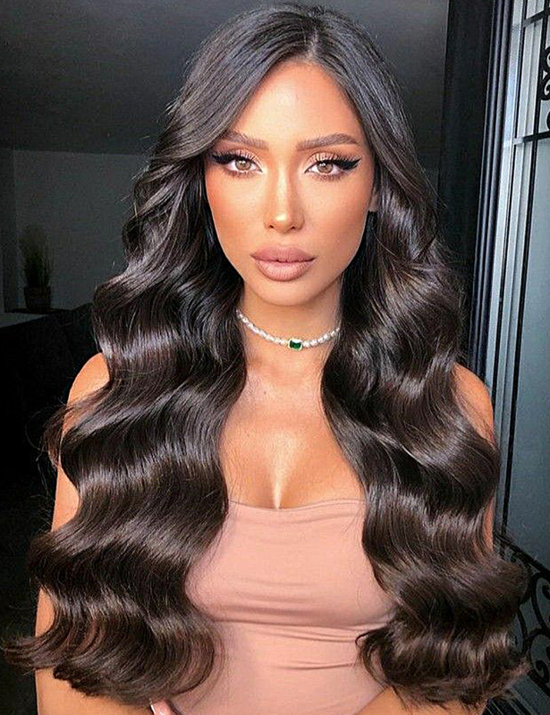 XYS 5X5 HD Pre-Bleached Lace 3D Body Wave Closure Wig With Pre-Cut Lace