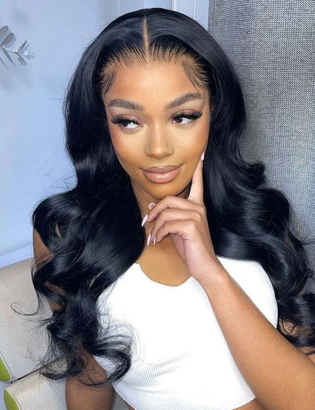 XYS 5X5 Pre-Everything Body Wave Lace Closuret Wig With Pre Bleached Knots Plucked Hairline