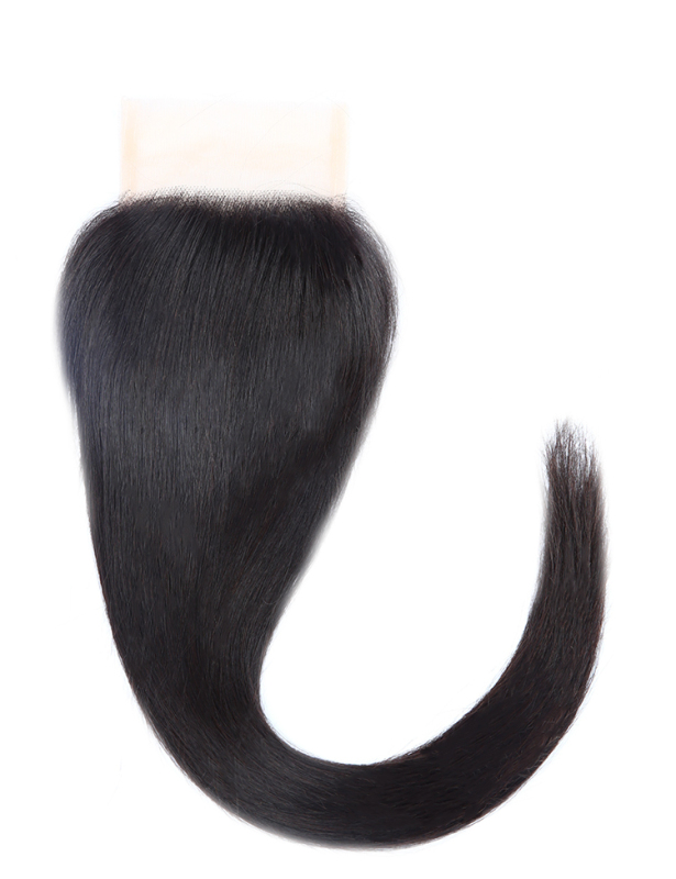 XYS Hair 4*4 Transparent Lace Closure Straight With Smaller and More Natural Knots