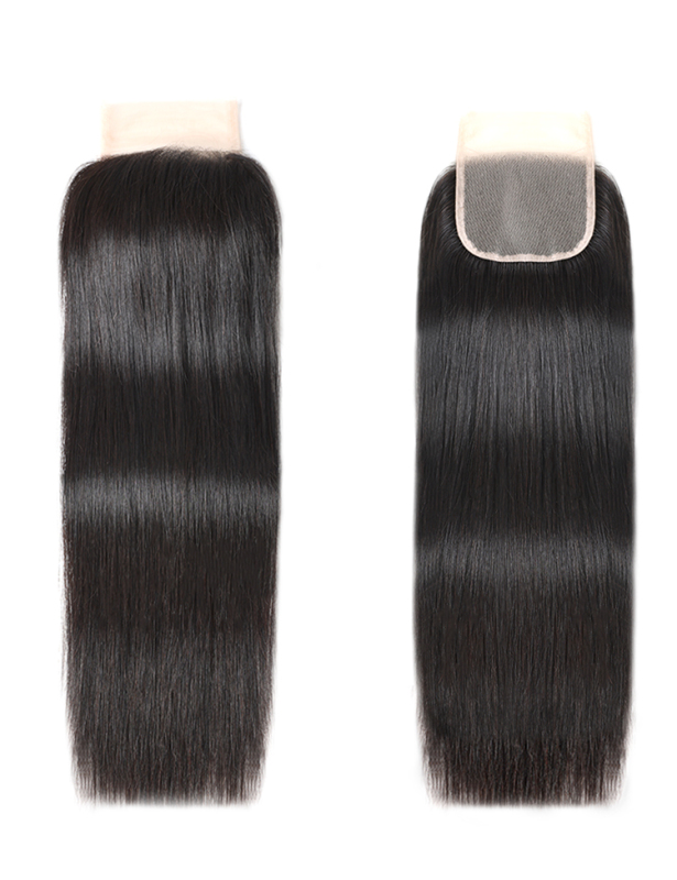 XYS Hair 4*4 Transparent Lace Closure Straight With Smaller and More Natural Knots