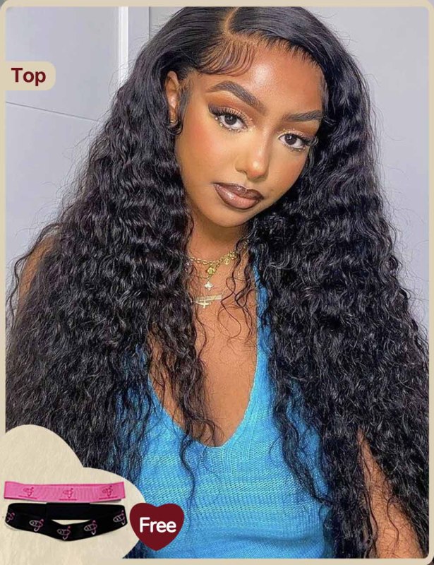 XYS Bye-Bye Knots Wig 5x5 Lace Deep  Wave Invisible Knots Wig