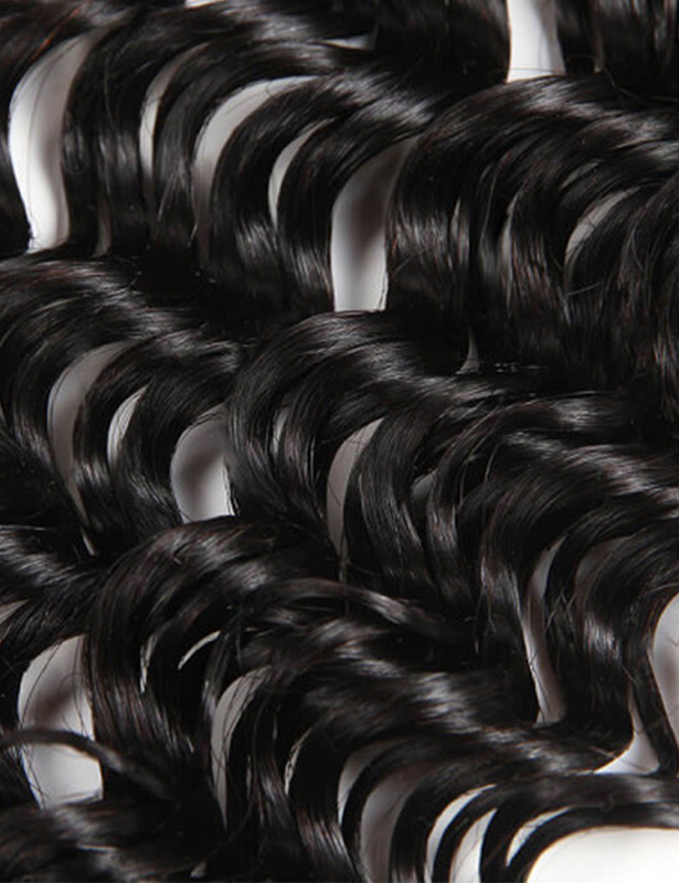 XYS Hair 5*5 Transparent Lace Closure Deep Wave
