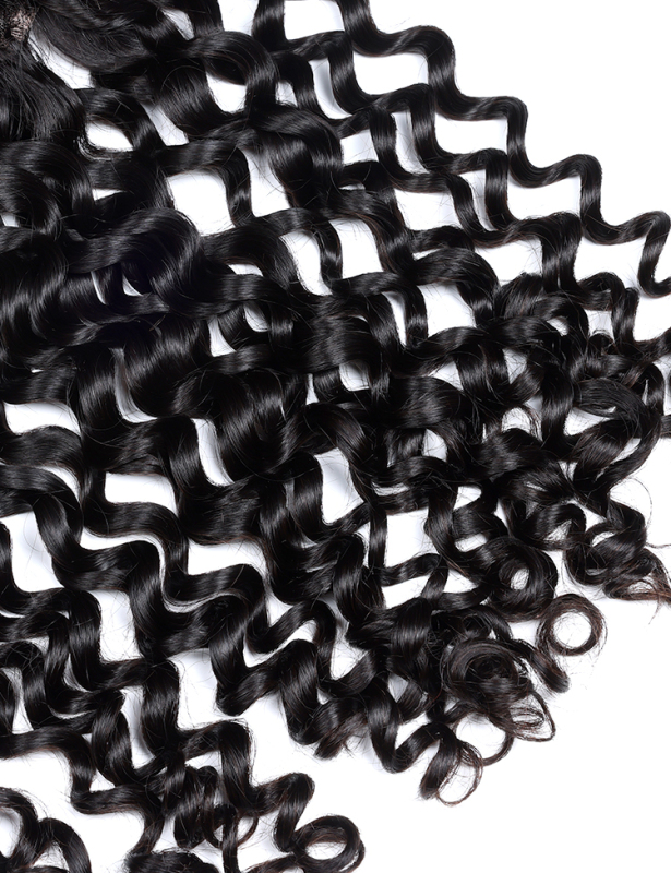 XYS Hair 13*4 Natural hairline Transparent Lace Frontal Italian Curly suitable for all skin tones