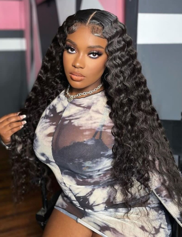 XYS Hair 13*4 Transparent Lace Frontal Loose Wave