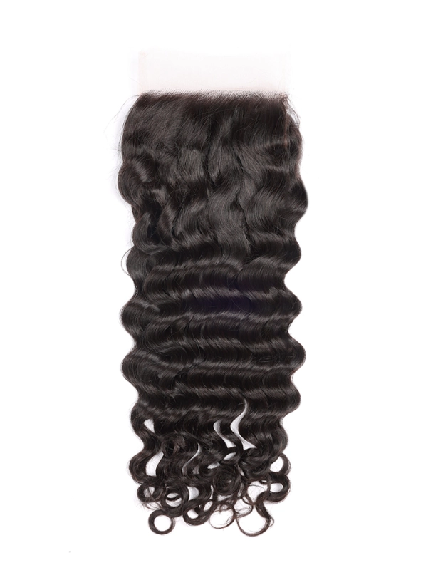 XYS  Real HD Lace Human Hair  5*5 HD Lace Closure Loose Wave