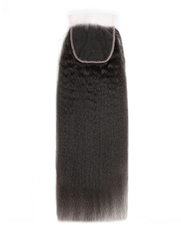 XYS  Hair  Undetectable Lace Kinky Straight  5*5 HD Lace Closure