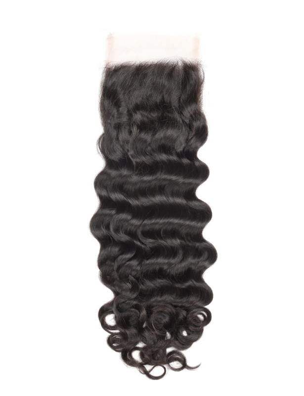 XYS  Hair Nature Hd Closure with Baby Hair Loose Wave  4*4  HD Lace Closure