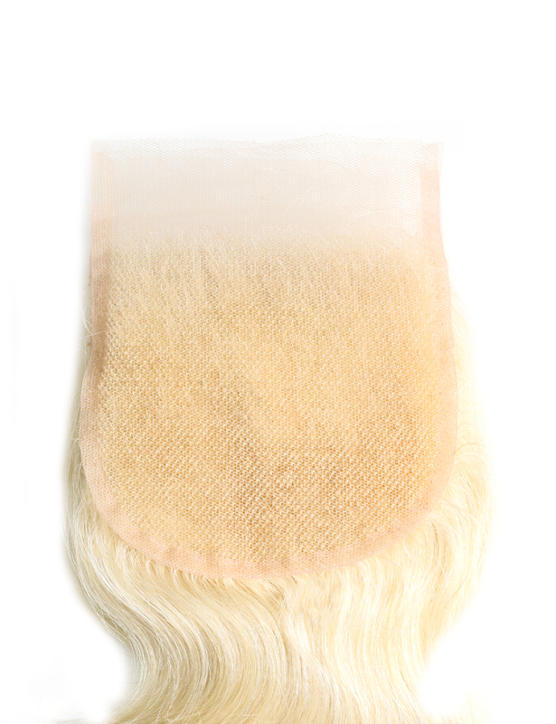XYS Hair 4*4 Transparent Lace 613 Closure Body Wave