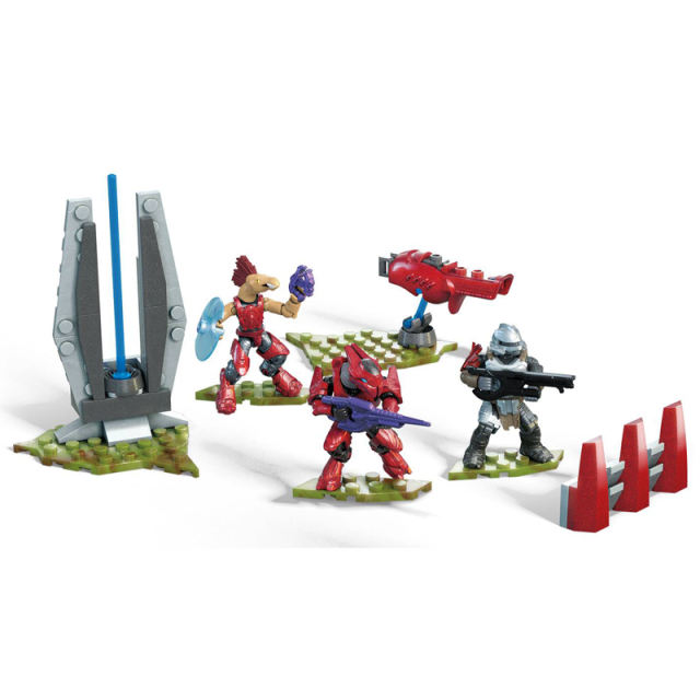 Mega Bloks Construx Halo Infinite GRN03 Mercenary Combat Unit Building Blocks Construction Toys