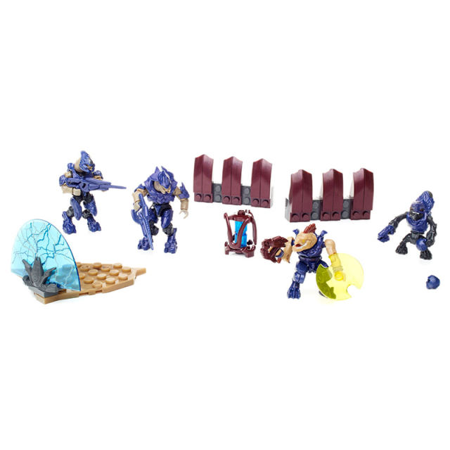 Mega Bloks Construx Halo DLB96 Covenant Storm Lance Building Blocks Construction Toys