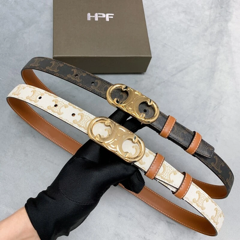 Fashion versatile women's belt printed 2.5 accessories thin belt with jeans waist trimmer belt colorful cowhide waist