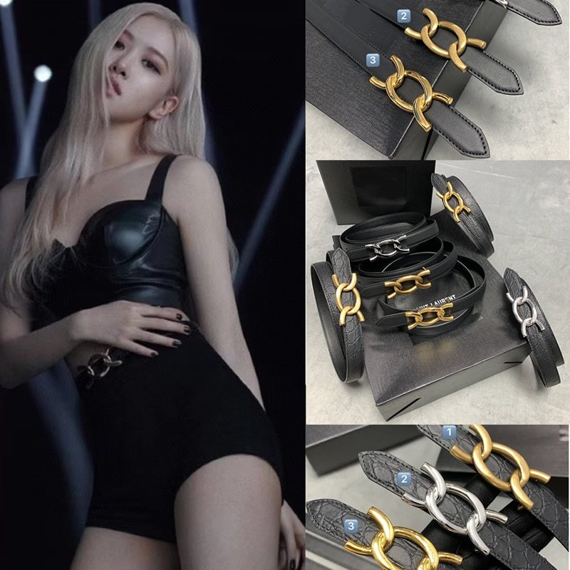Fashion wind 2.0 girls shorts belt head layer leather solid color belt personality style women's trouser belt sexy belt