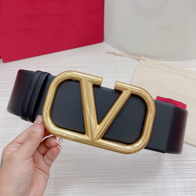 Color cowhide wide version waist seal 7.0 V dual-use leather belt super wide matching coat belt dress wide belt