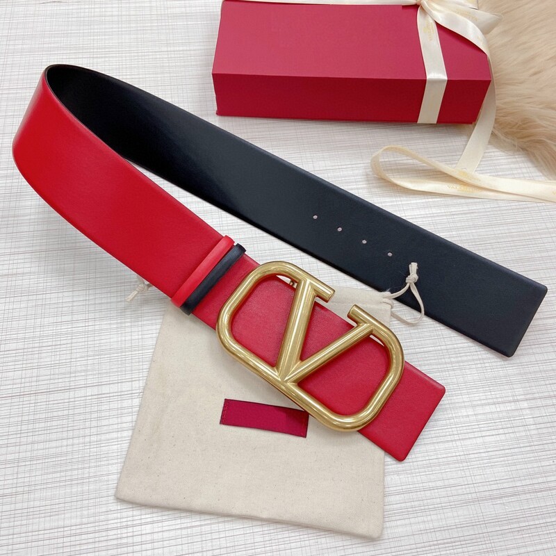 Color cowhide wide version waist seal 7.0 V dual-use leather belt super wide matching coat belt dress wide belt