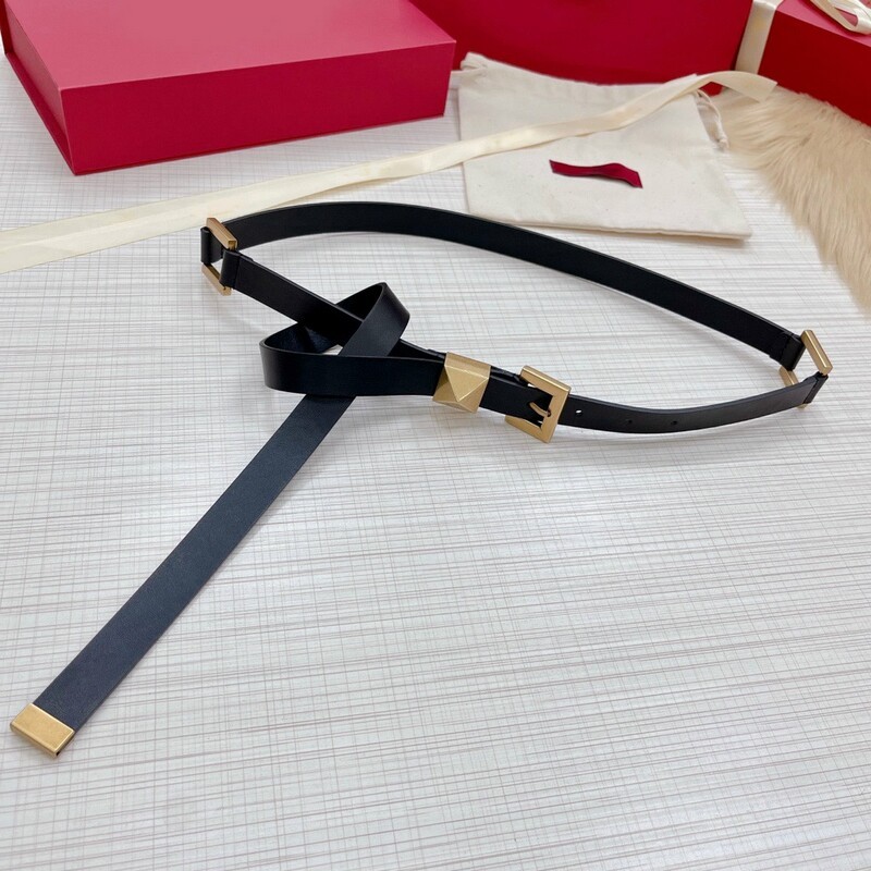 Needle buckle with cowhide belt women's waist dress belt leather fashion 2.0 slim belt waist knot skirt belt