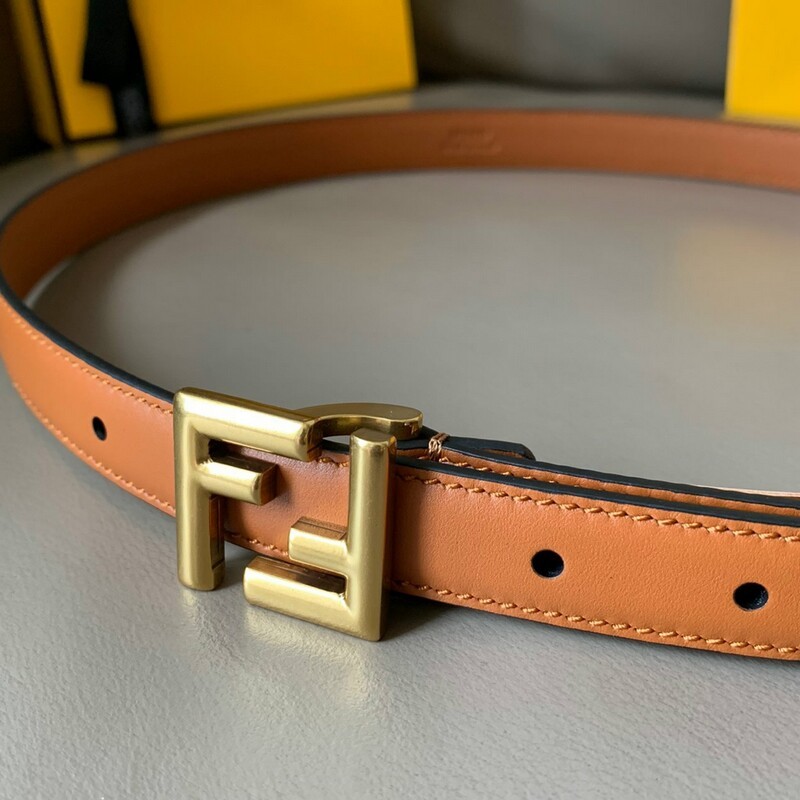 High quality commercial women's belt plain leather fine version simple buckle belt 2.0 waist formal women's belt