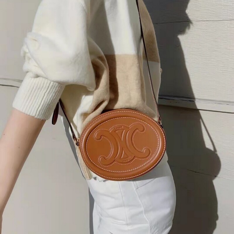 New small round cake super mini cute Fanny pack, girls look superior bag, casual concave shape street photography necessary bag