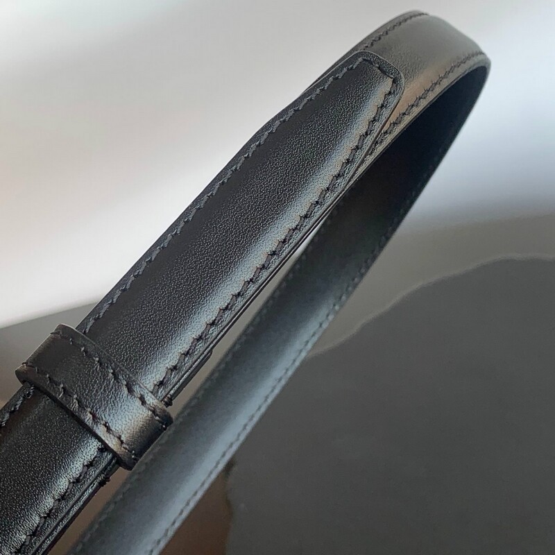 Cowhide top layer thin version 1.8CM belt for girls narrow version with pant belt plain plain simple denim belt