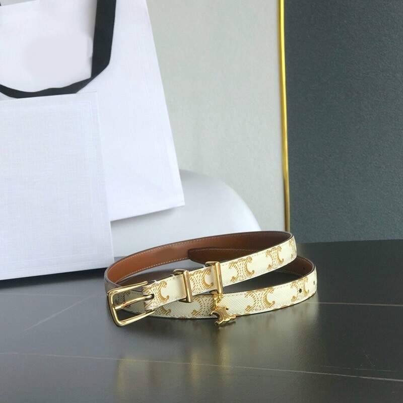 Waist small needle belt for women delicate hardware pendant fashion belt 1.8CM high quality leather accessory belt