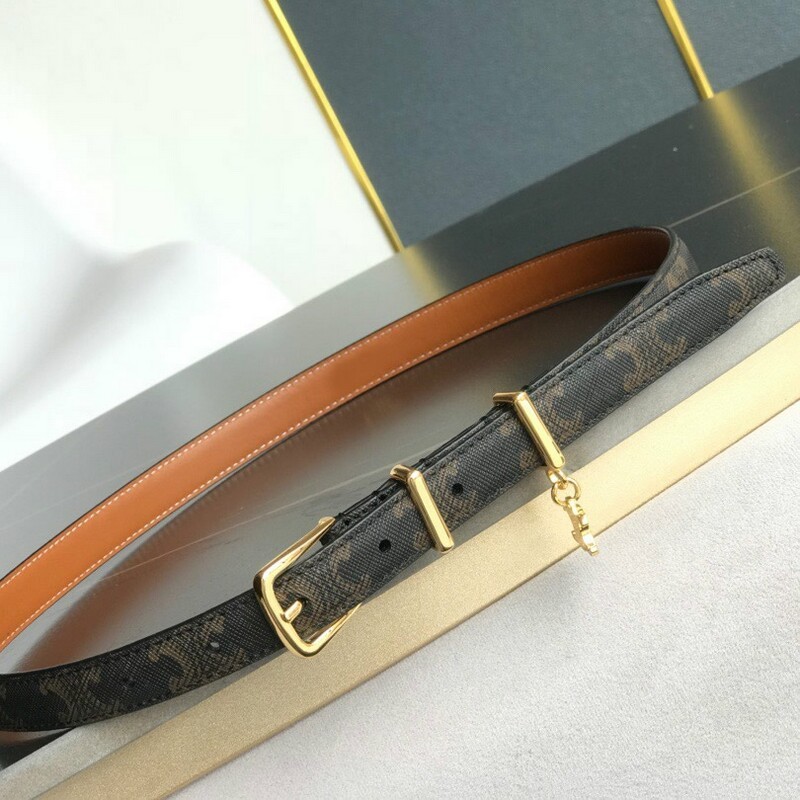 Waist small needle belt for women delicate hardware pendant fashion belt 1.8CM high quality leather accessory belt