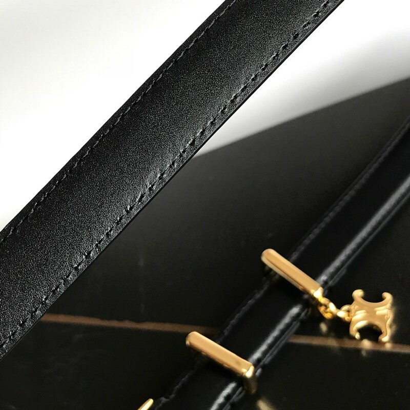 Waist small needle belt for women delicate hardware pendant fashion belt 1.8CM high quality leather accessory belt