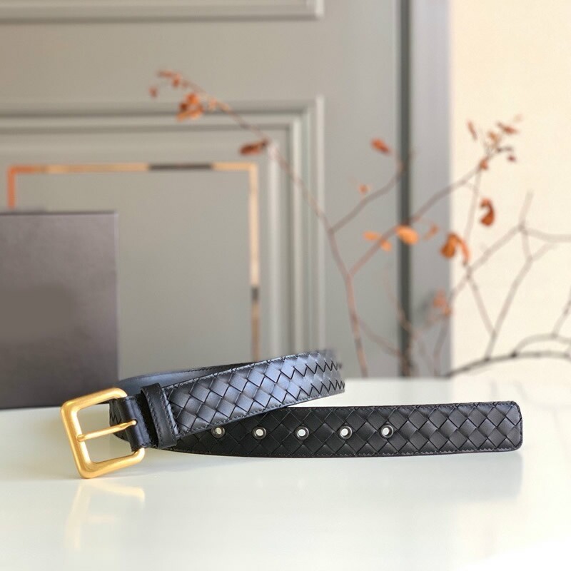 High quality men's belt tire cowhide handwoven belt business men's full head leather classic needle head belt