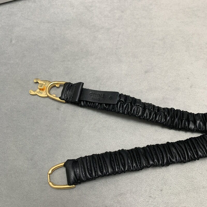 High version 2.5 pig intestines shaped elastic belt soft leather Triumphal Arch telescopic women's trouser belt with dress belt