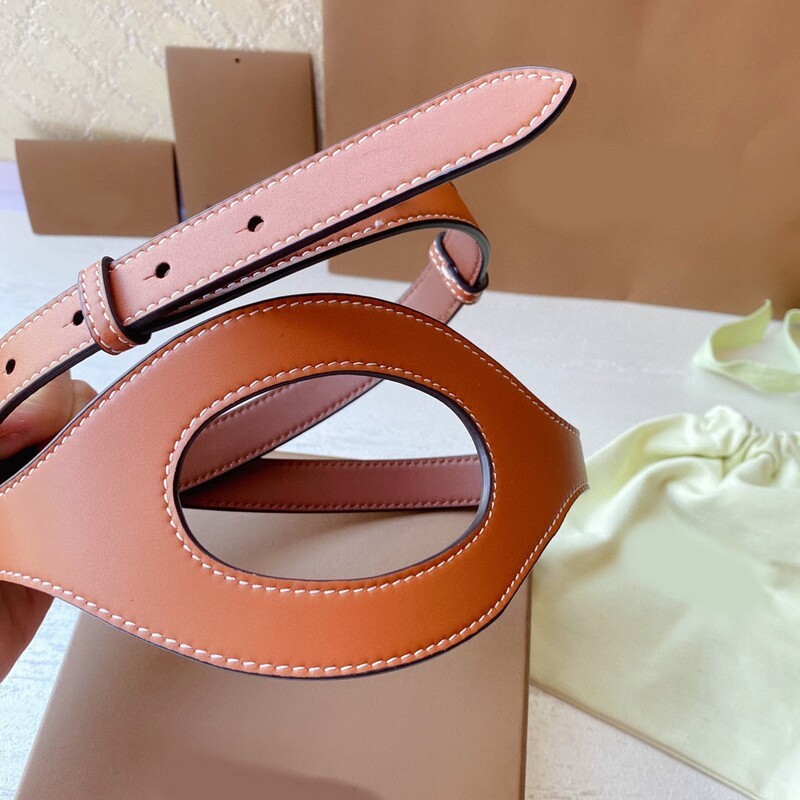 Retraction Tunic Accessories Pantband 2.0 Hollowed out Coat Decorative belt Adjustment stretch shrink sheepskin women's belt