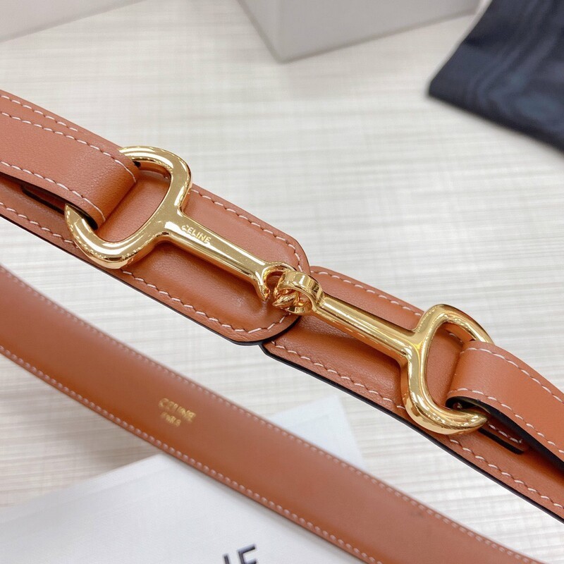 Waist retraction 3.0 pair hook cowhide women's belt positive parka accessory belt dress Adjustment horse bit buckle belt