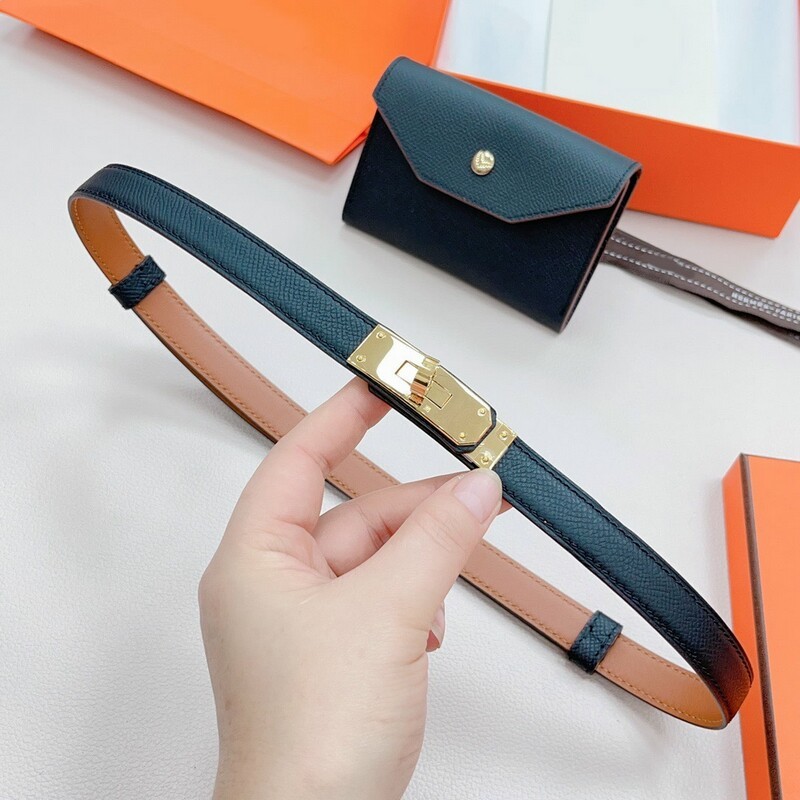 Waist decoration suit telescopic belt 1.8 fashion style waist collection high-quality cowhide women's small bag locking belt