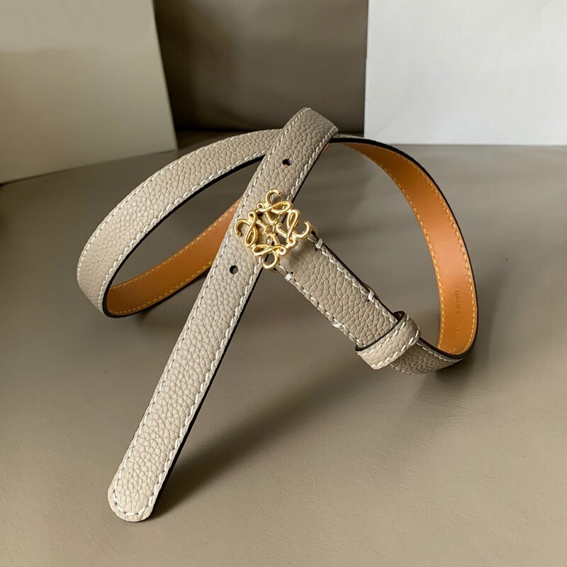 Fine version Women's waist retraction accessory belt 2.0 soft litchi head layer cowhide dress ribbon small version belt