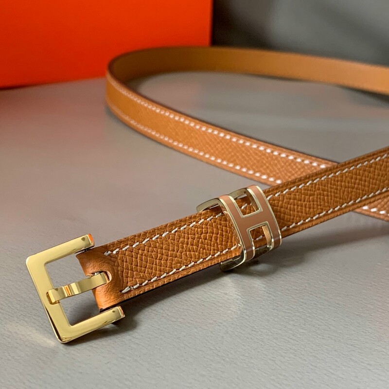 Fine colour cowhide Fine Edition 1.5 width women's belt palladium plated needle buckle cowhide double sided waist belt