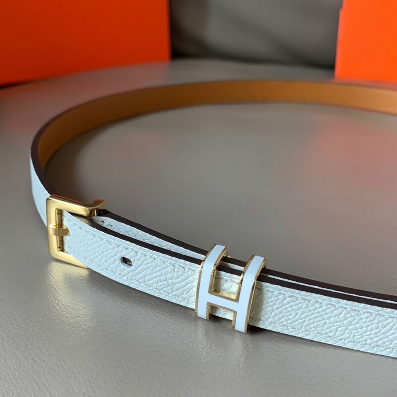 Fine colour cowhide Fine Edition 1.5 width women's belt palladium plated needle buckle cowhide double sided waist belt
