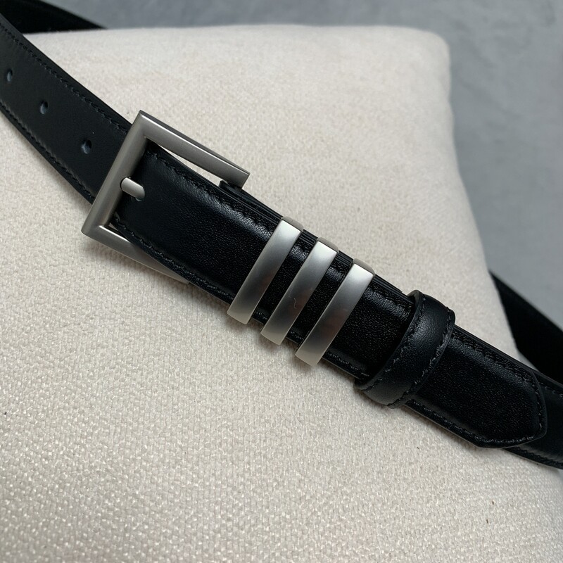 Women's belt leather new needle style skirt belt 2.5 simple wind niche sense fashion all-in-one belt