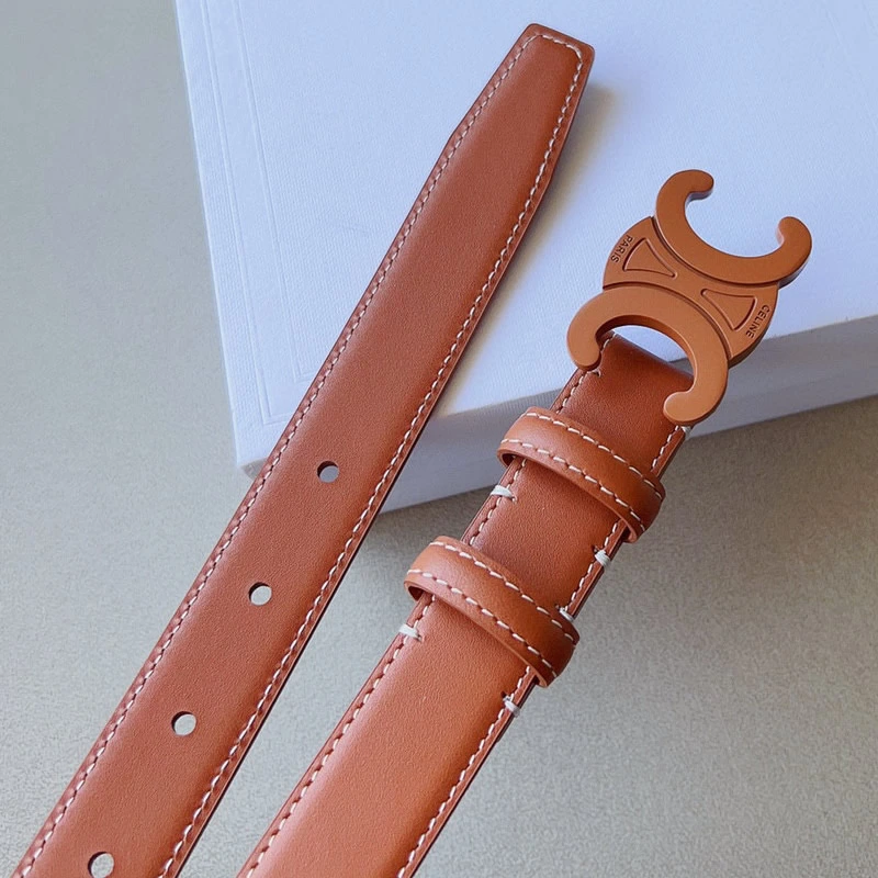 Women's leather waistband fashion accessories 2.5 Women's waistband new smooth leather head belt