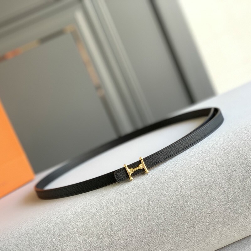 Mini Waist Trim 1.3 fine version first layer leather belt positive leather women's fashion accessories dress belt